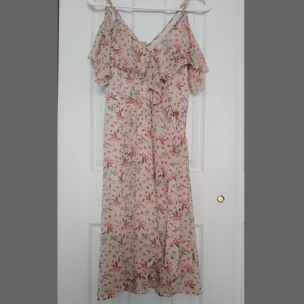Floral Summer Midi Dress
